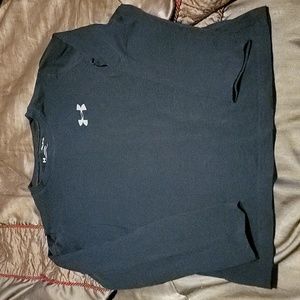 Boys Long Sleeve Under Armour Heatgear Tee